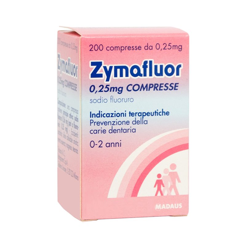 ZYMAFLUOR*200CPR 0,25MG - Farmafamily.it