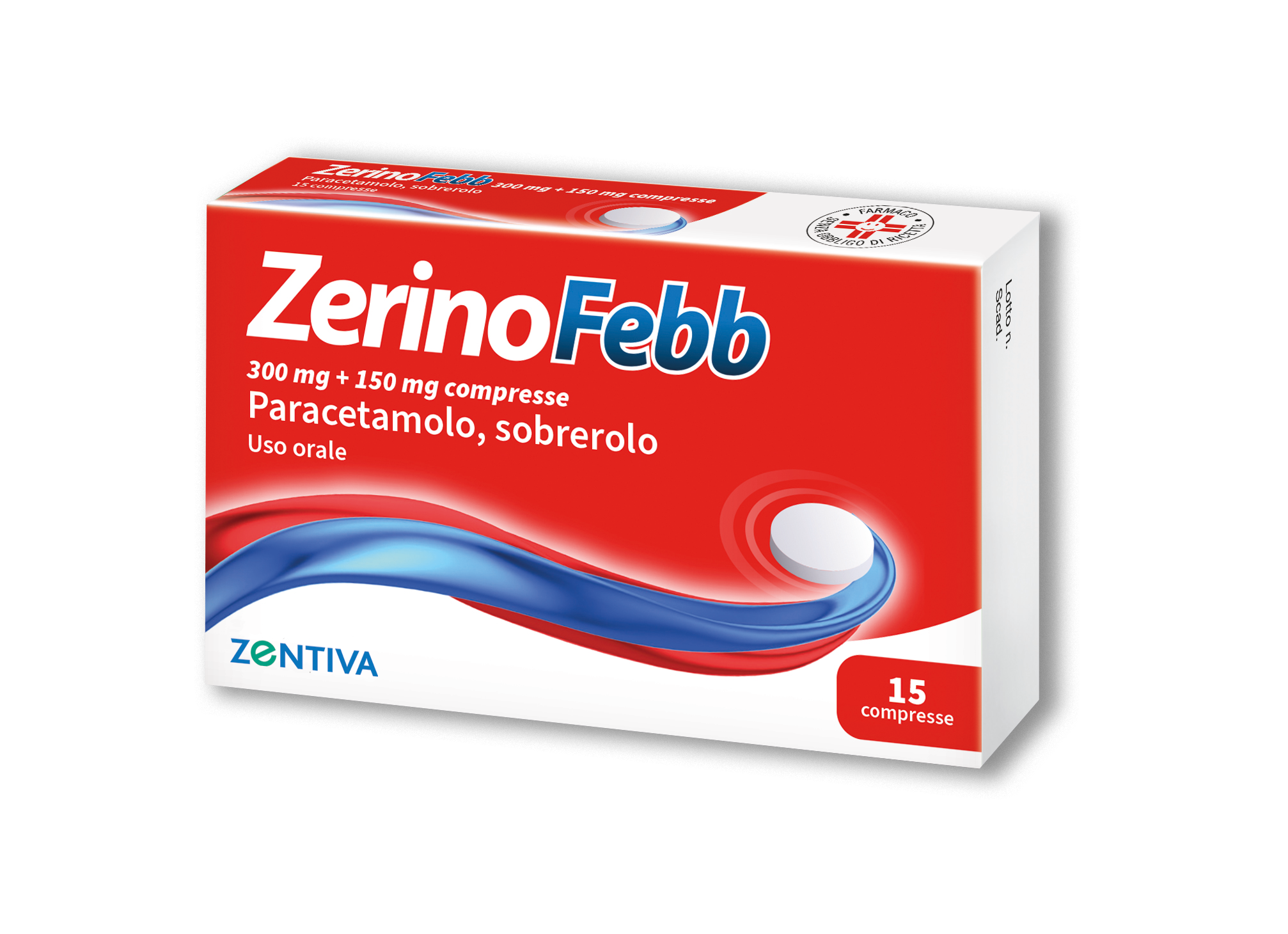 ZERINOFEBB*AD 15CPR 300+150MG - Farmafamily.it