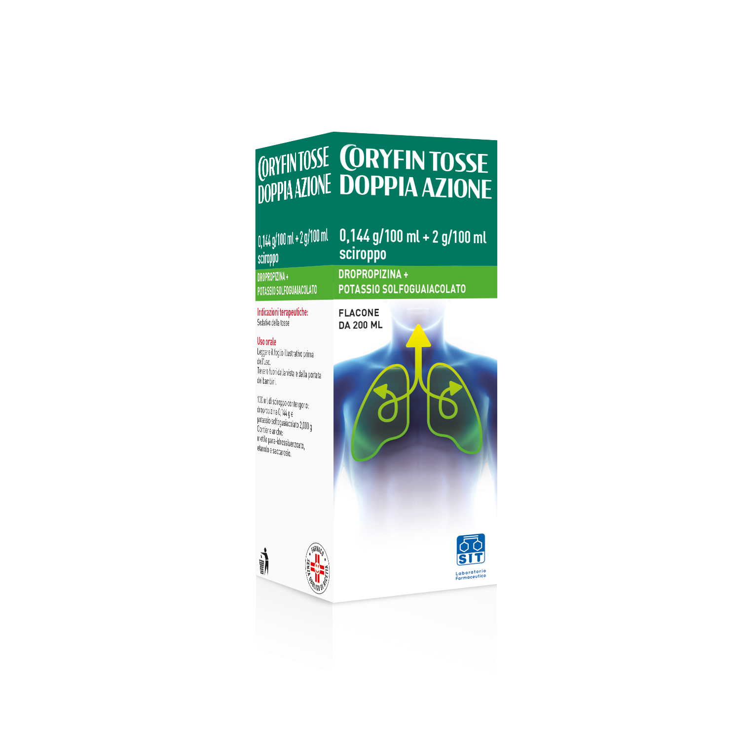 CORYFIN TOSSE DOPPIA AZ*200ML - Farmafamily.it