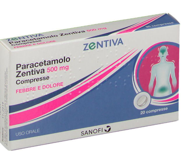 PARACETAMOLO ZEN*20CPR 500MG - Farmafamily.it