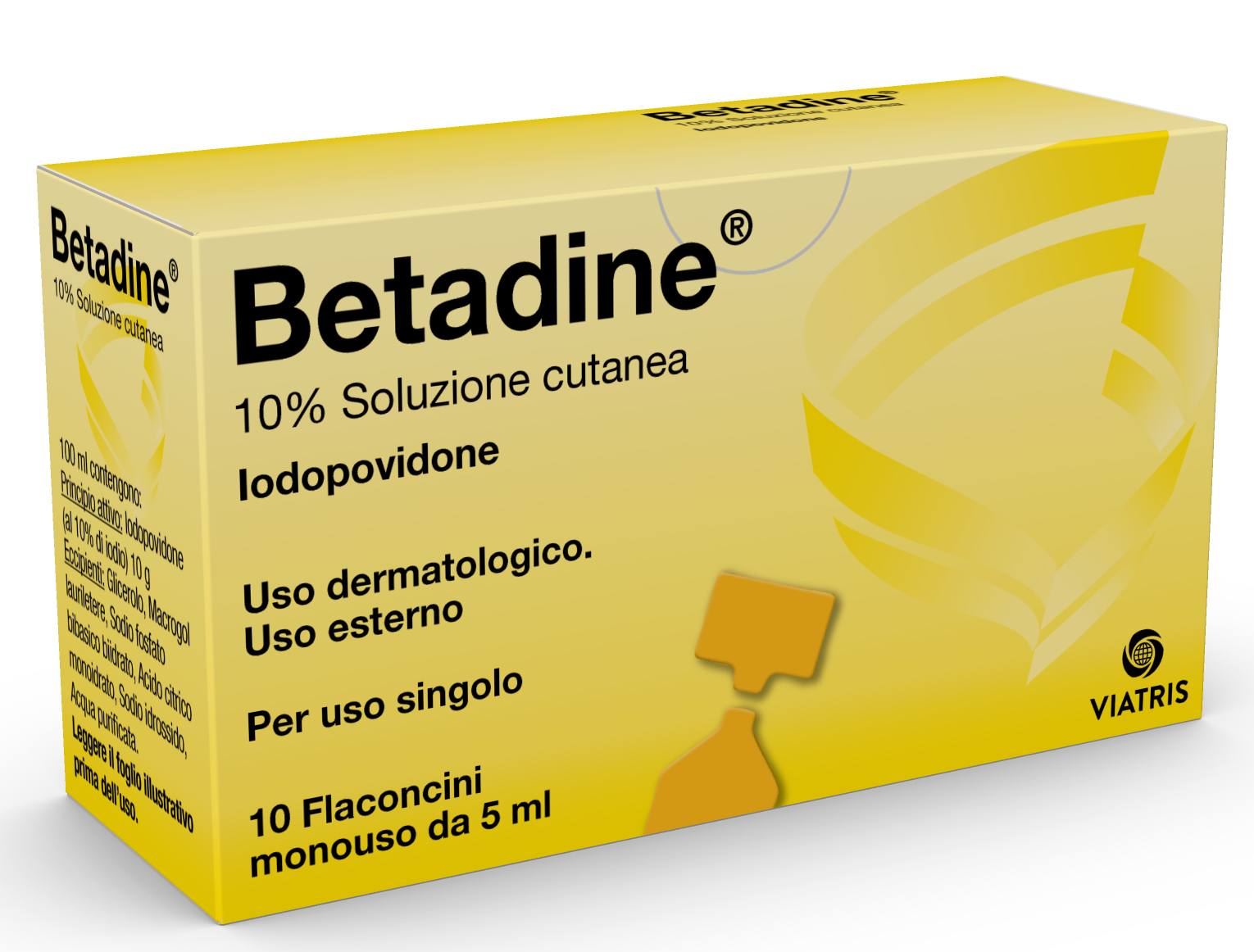 BETADINE*SOL CUT 10FL 5ML 10% - Farmafamily.it