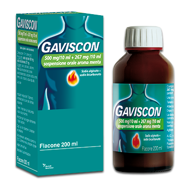 GAVISCON*OS 500+267MG/10ML MEN - Farmafamily.it