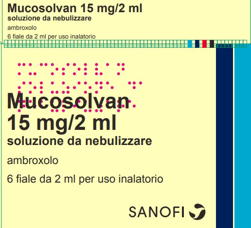 MUCOSOLVAN*NEBUL 6F 15MG 2ML - Farmafamily.it