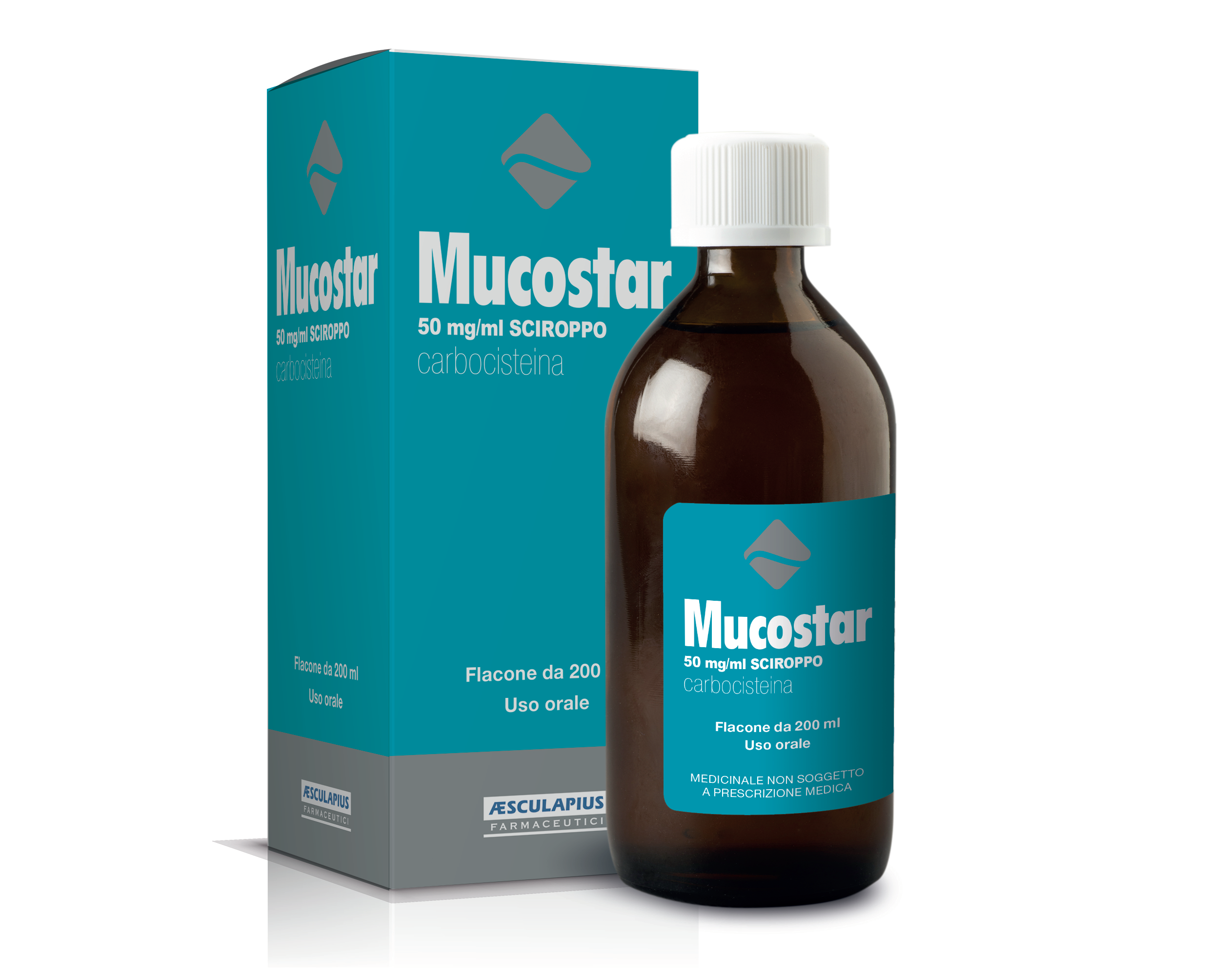 MUCOSTAR*SCIR FL 200ML 50MG/ML - Farmafamily.it