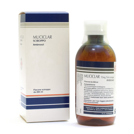 MUCICLAR*SCIR 200ML 15MG/5ML - Farmafamily.it