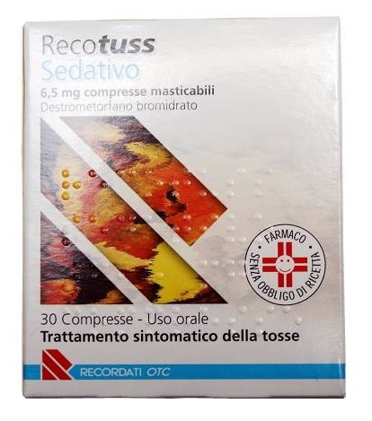 RECOTUSS SEDAT*30CPR MAST6,5MG - Farmafamily.it