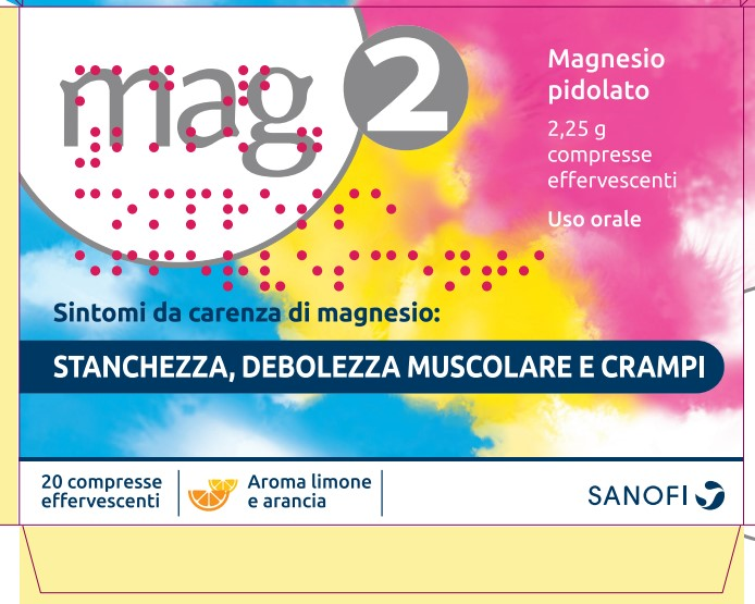 MAG 2*20CPR EFF 2,25G - Farmafamily.it