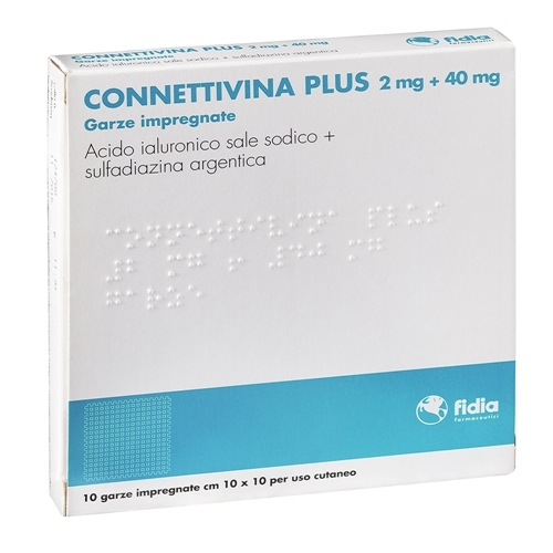 CONNETTIVINA PLUS*10GARZE10x10 - Farmafamily.it