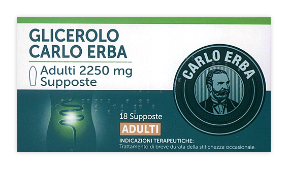 GLICEROLO*AD 18SUPP 2250MG - Farmafamily.it