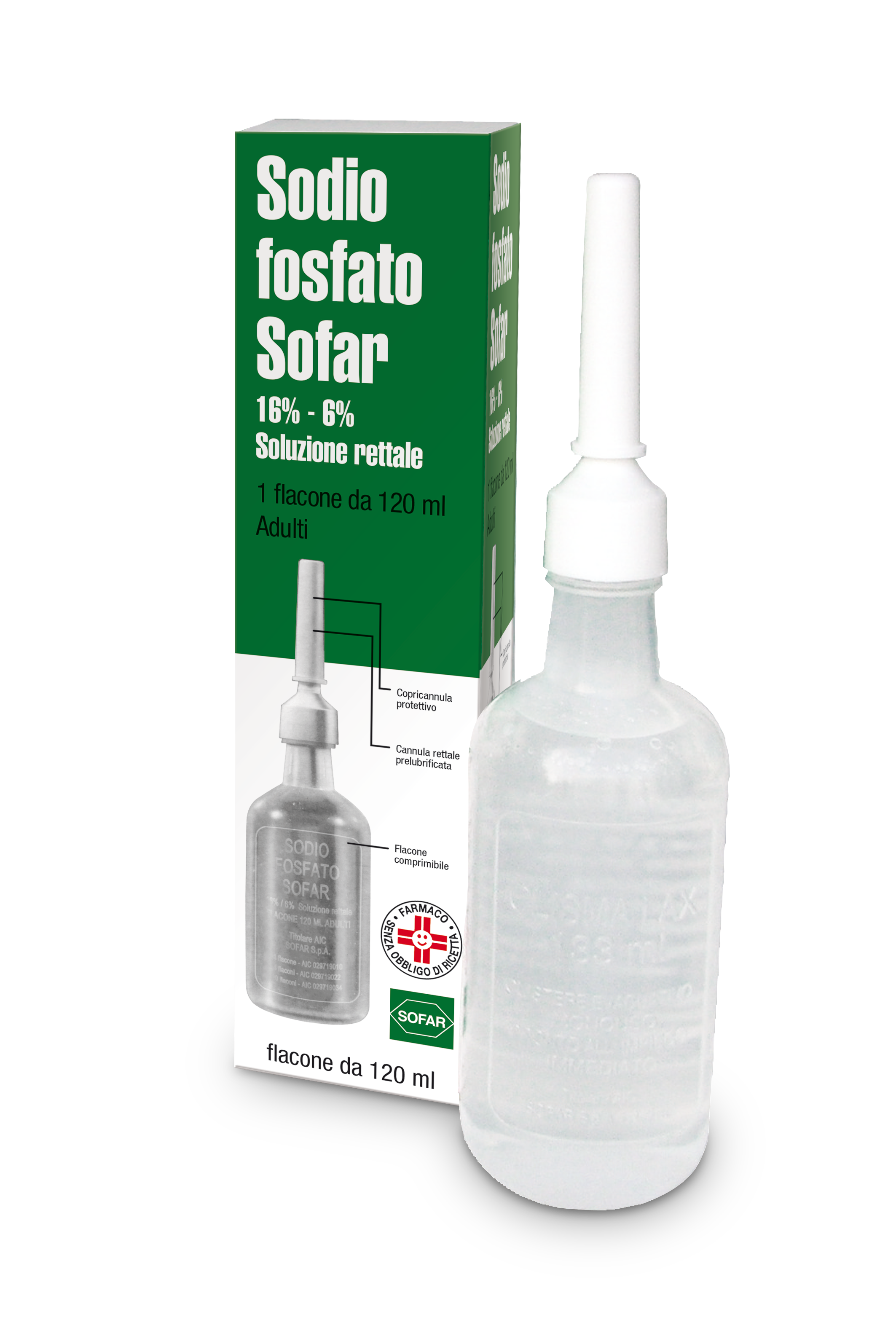 SODIO FOSFATO ALFA*RETT 120ML - Farmafamily.it