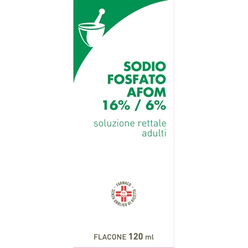SODIO FOSFATO AFOM*120ML+CAN - Farmafamily.it