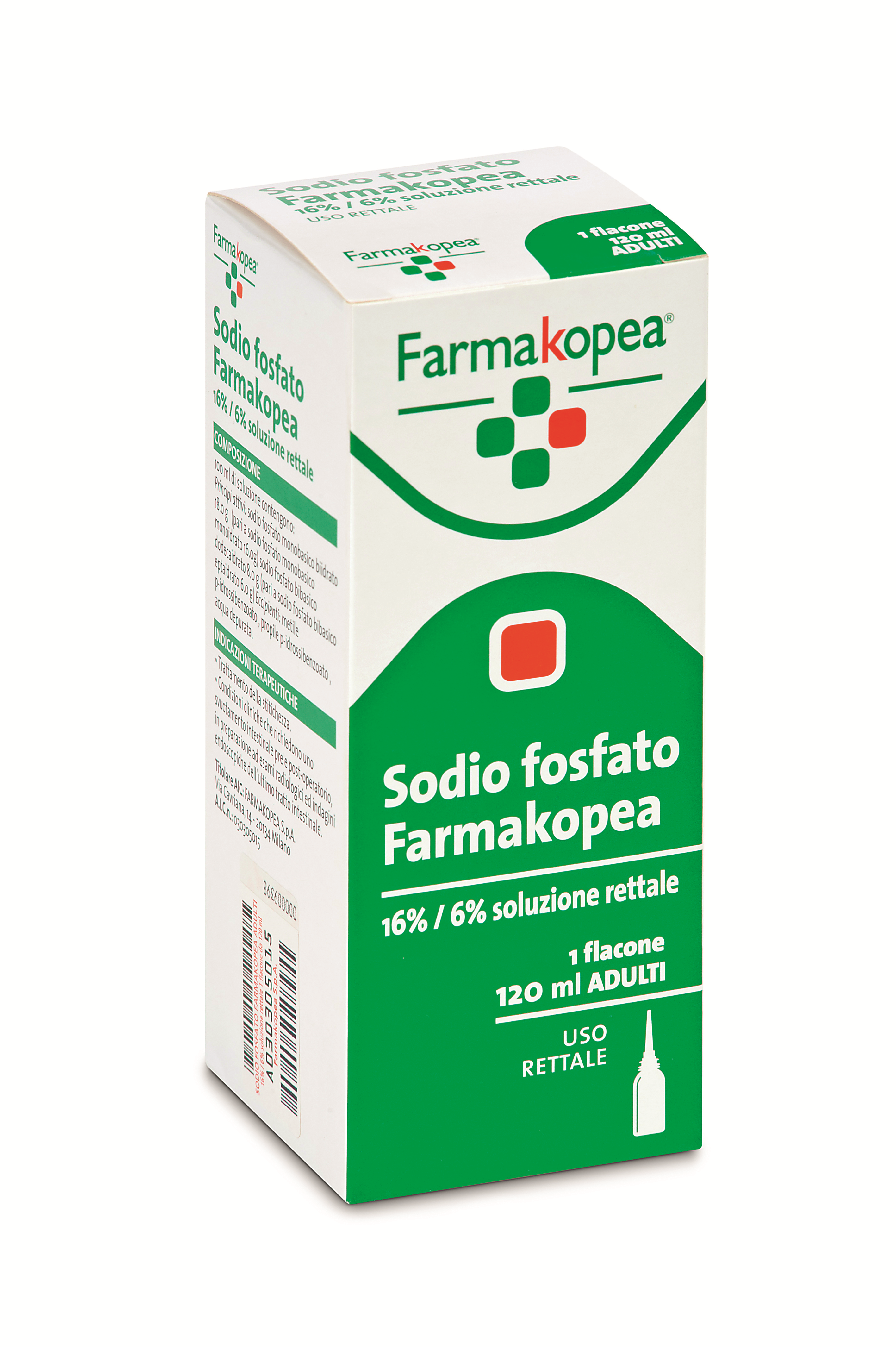 SODIO FOSFATO FA*RETT 120ML - Farmafamily.it