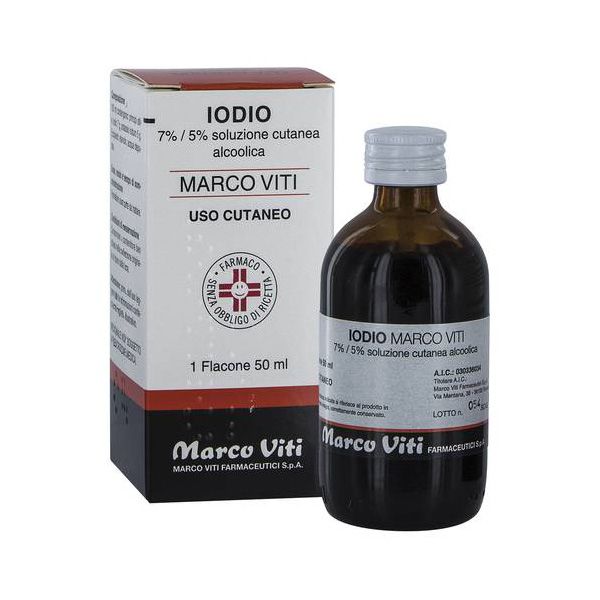 IODIO SOL ALCO I MV*50ML - Farmafamily.it