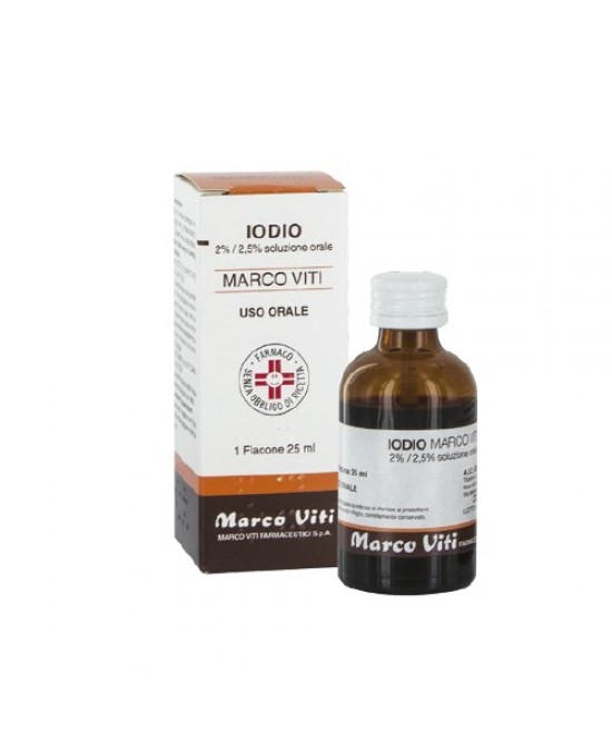 IODIO OS SOLUZ MV*25ML 2%+2,5% - Farmafamily.it