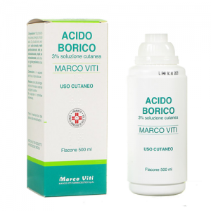 ACIDO BORICO MV*3% 500ML - Farmafamily.it