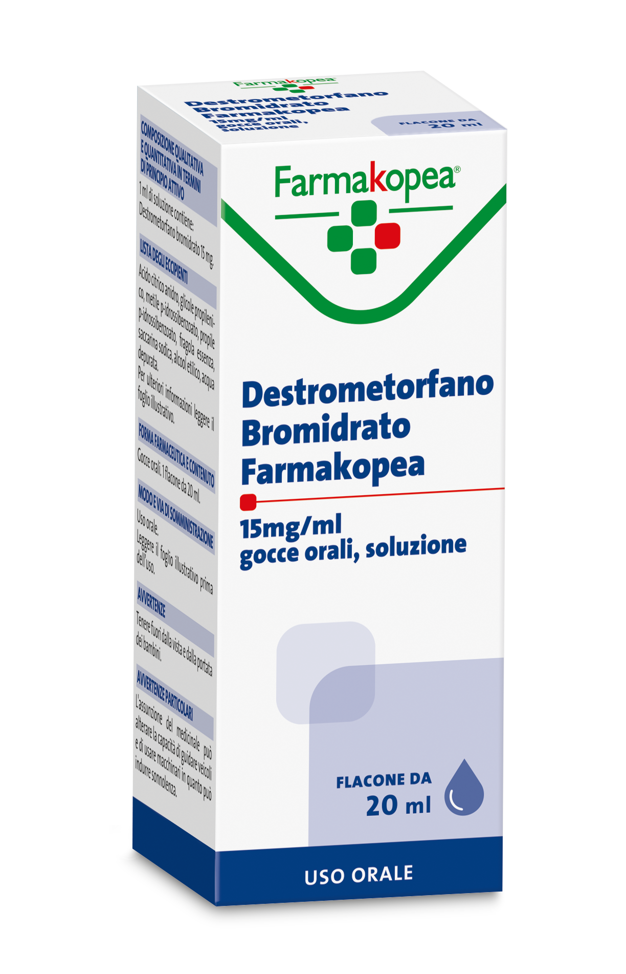 DESTROMETORFANO BR FARMAK*20ML - Farmafamily.it