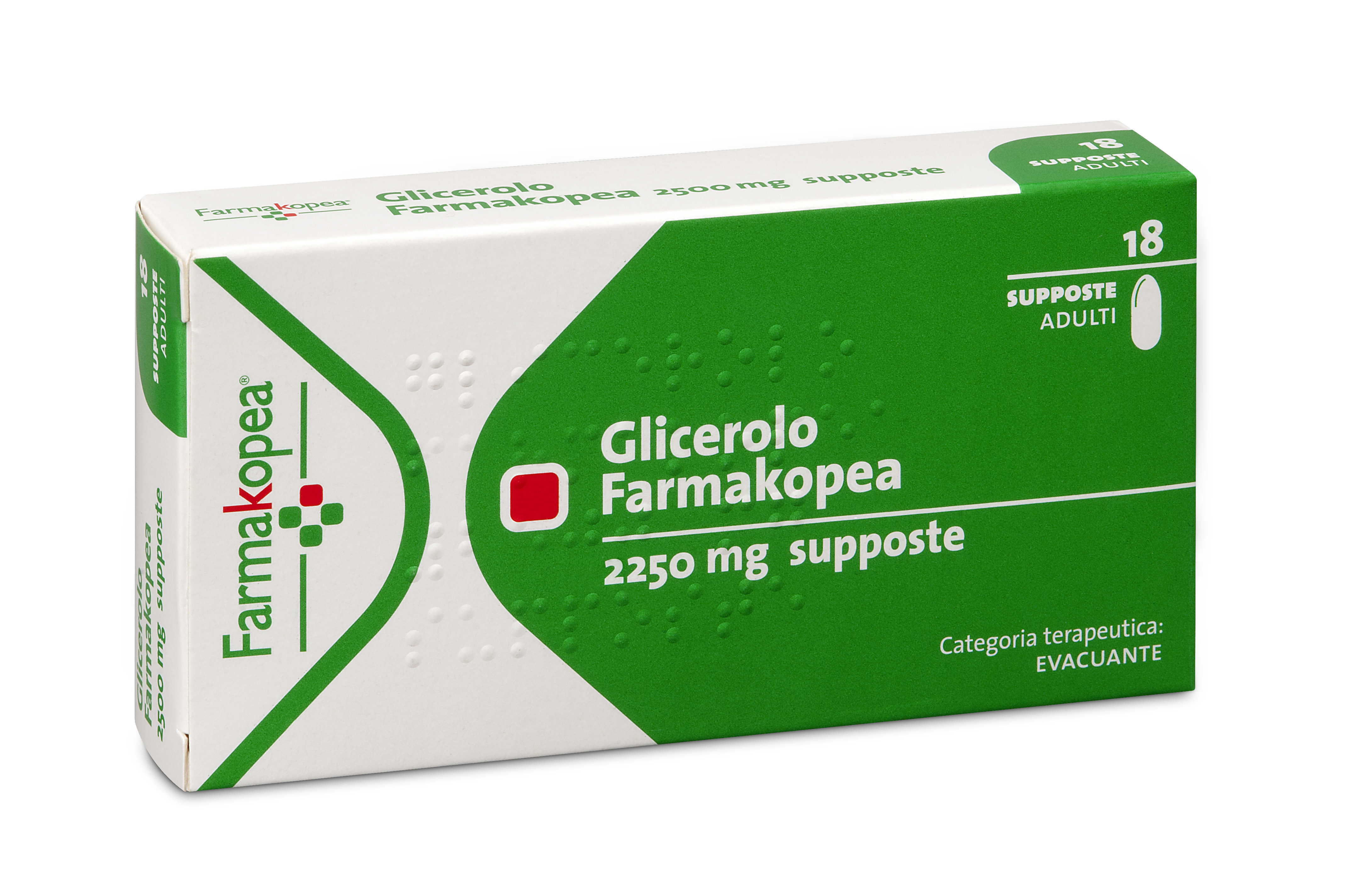 GLICEROLO FARMAK*18SUPP 2250MG - Farmafamily.it