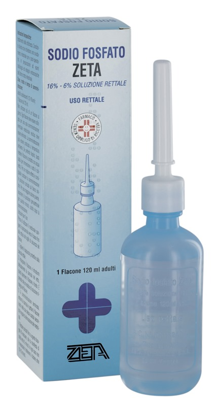 SODIO FOSFATO ZETA*RETT 120ML - Farmafamily.it