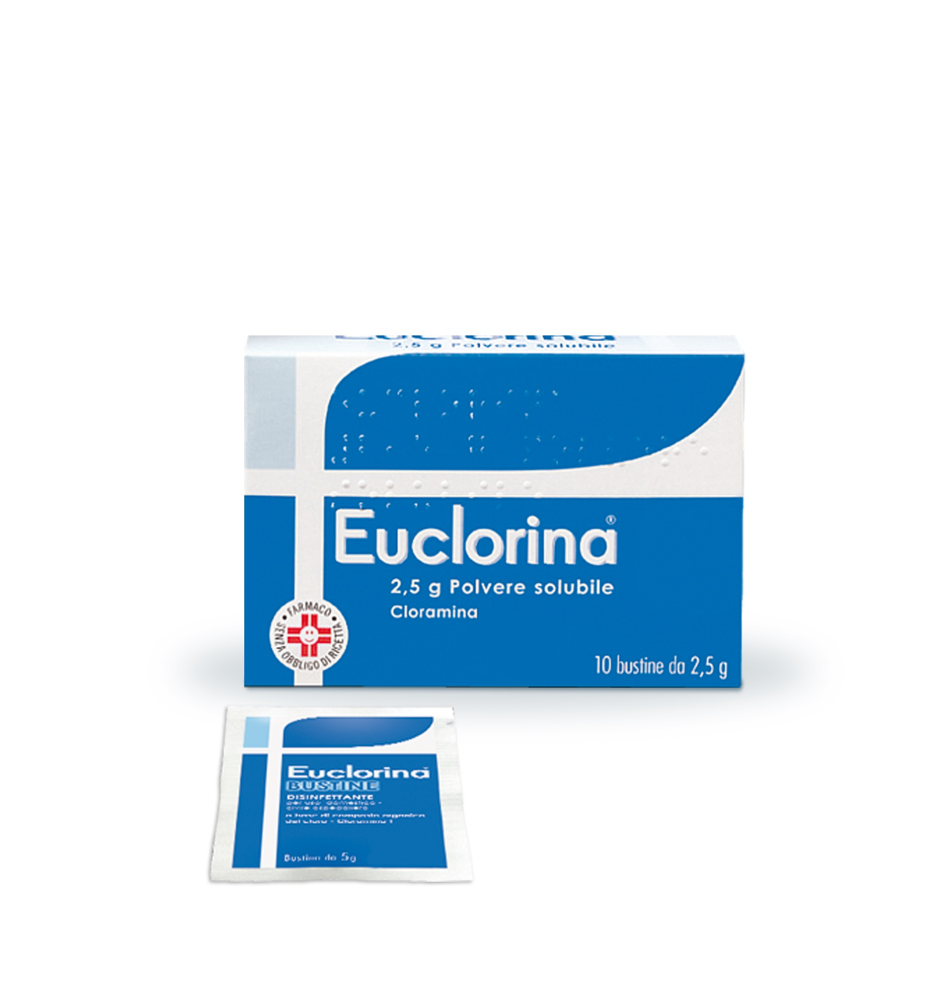 EUCLORINA*POLV SOL 10BUST 2,5G - Farmafamily.it