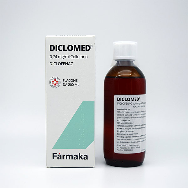 DICLOMED*COLLUT 1FL 200ML - Farmafamily.it