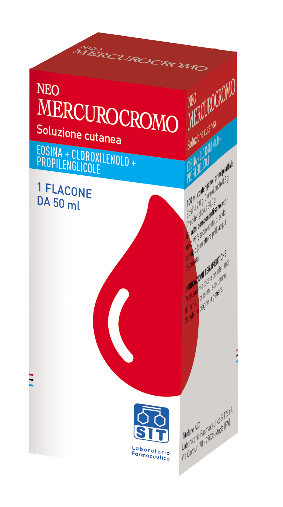 NEOMERCUROCROMO*SOLUZ FL 50ML - Farmafamily.it