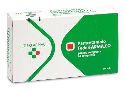 PARACETAMOLO F*20CPR 500MG - Farmafamily.it
