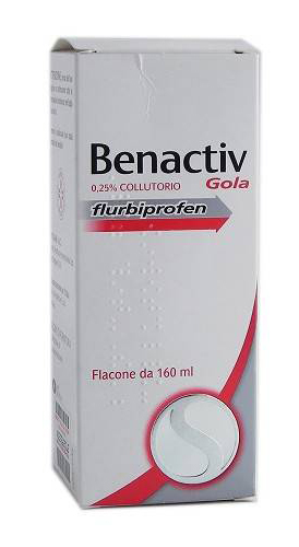 BENACTIV GOLA*COLLUT 160ML 2,5 - Farmafamily.it