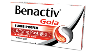 BENACTIV GOLA*16PASTL LIM MIEL - Farmafamily.it