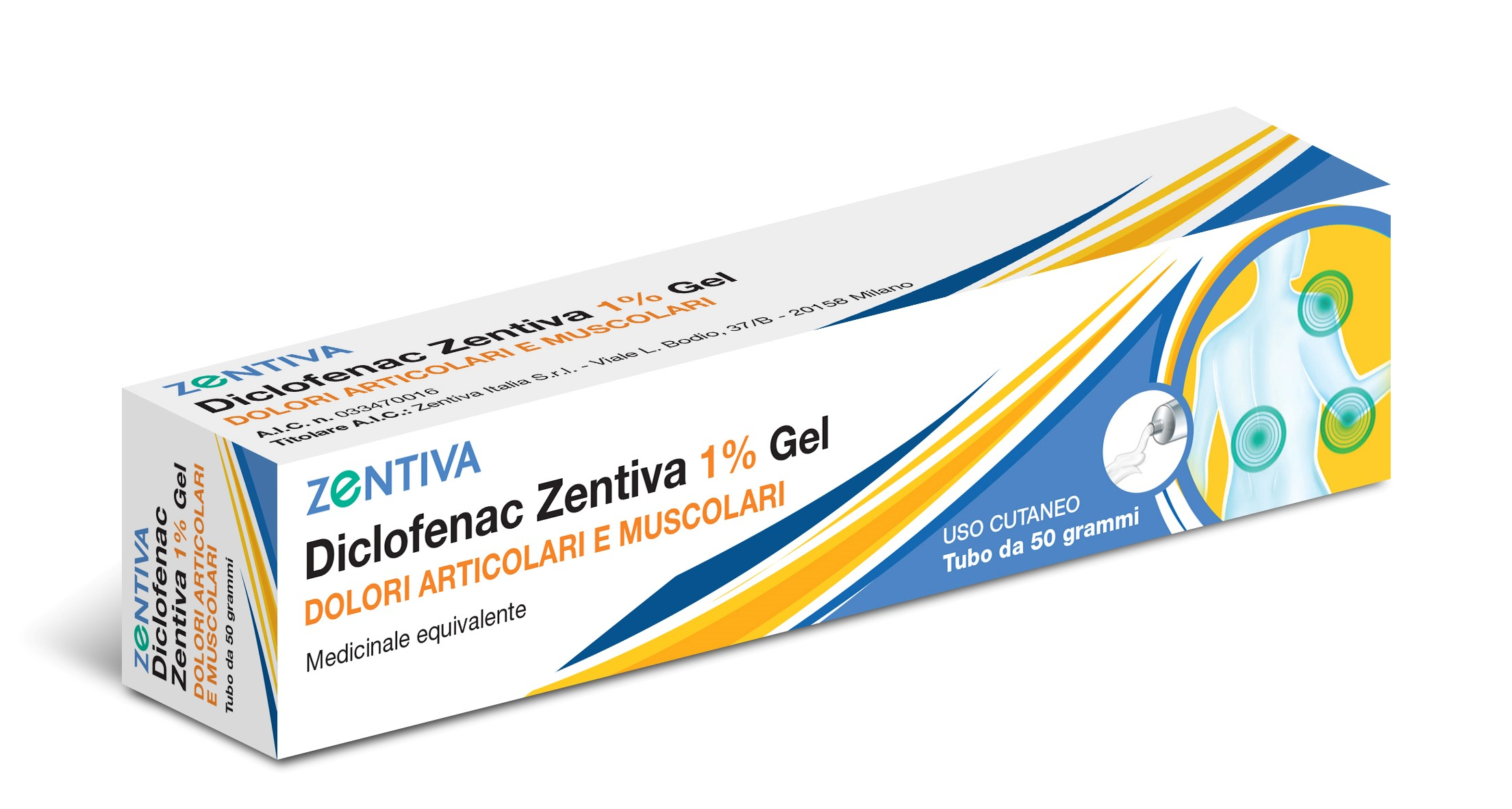DICLOFENAC ZENTIVA*GEL 50G 1% - Farmafamily.it