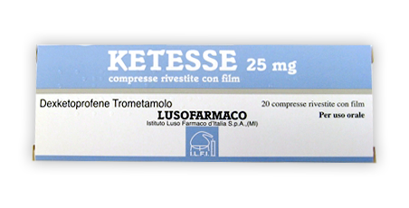 KETESSE*20CPR RIV 25MG - Farmafamily.it