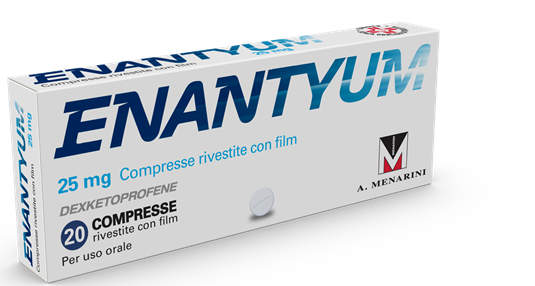 ENANTYUM*20CPR RIV 25MG - Farmafamily.it