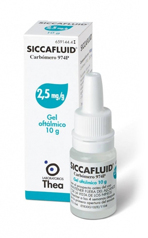 SICCAFLUID*GEL OFT 10G 2,5MG/G - Farmafamily.it
