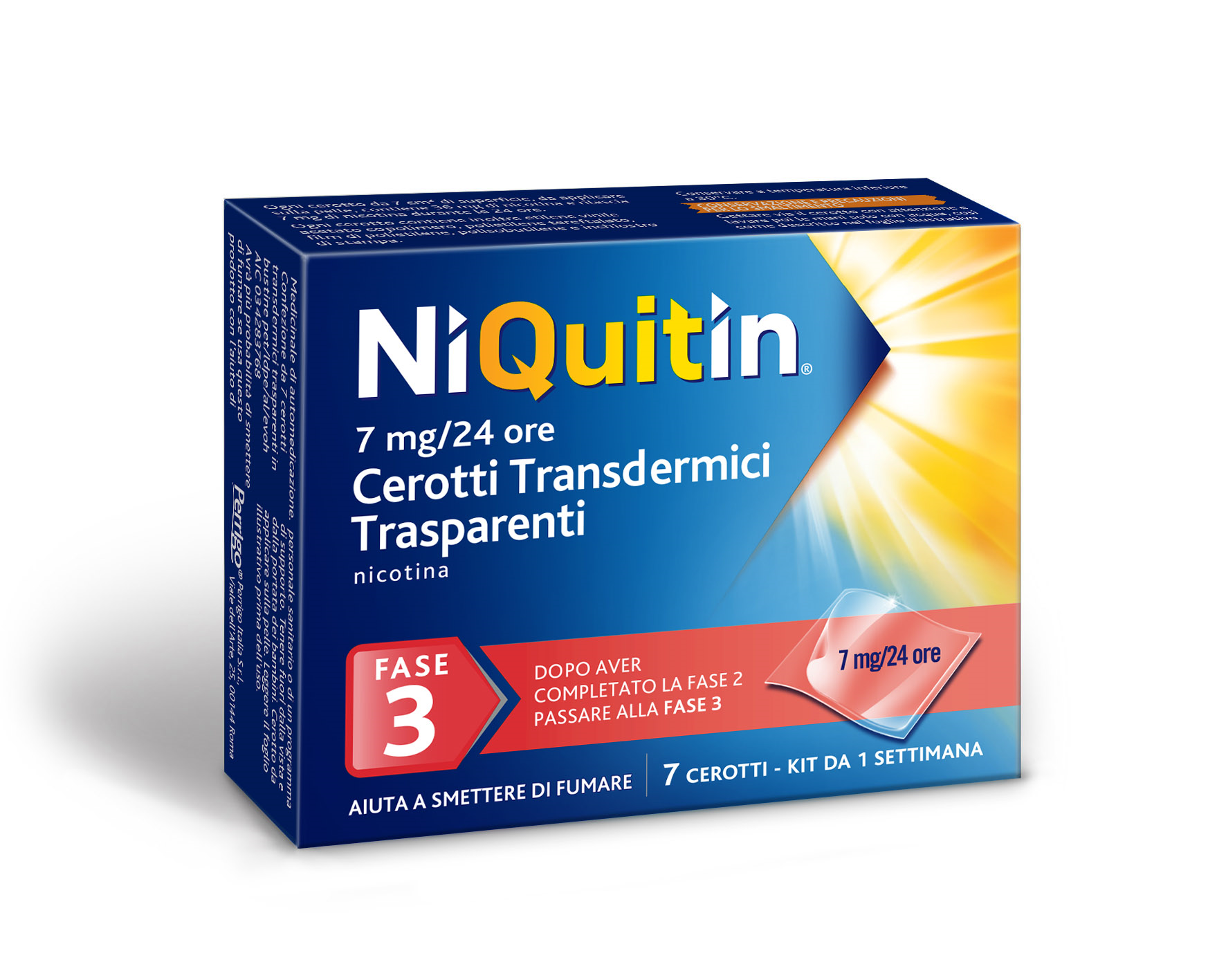 NIQUITIN*7CER TRANSD 7MG/24H - Farmafamily.it