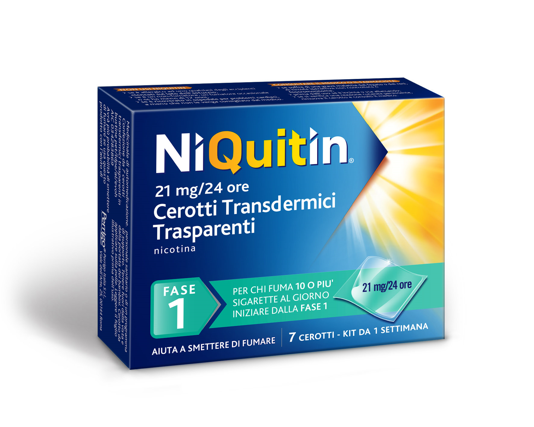 NIQUITIN*7CER TRANSD 21MG/24H - Farmafamily.it