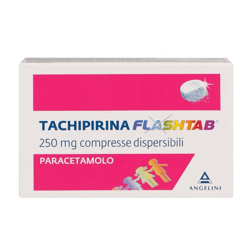 TACHIPIRINA FLASHTAB*12COMPRESSE ORODISPERSIBILI 250MG - Farmafamily.it