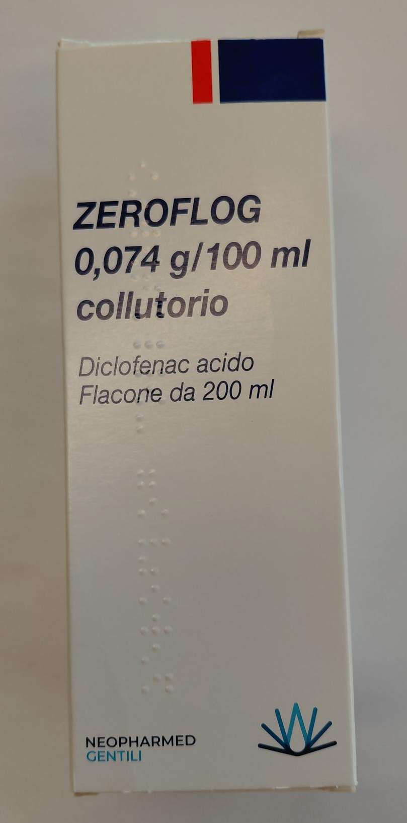 ZEROFLOG*COLLUT 1FL 200ML - Farmafamily.it