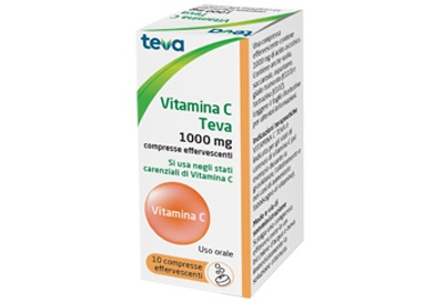 VITAMINA C TEVA*10CPR EFF 1G - Farmafamily.it