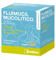 FLUIMUCIL MUCOL*30BUST200MGS/Z - Farmafamily.it