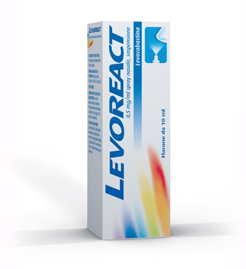 LEVOREACT*SPRAY NAS 10ML 0,5MG - Farmafamily.it