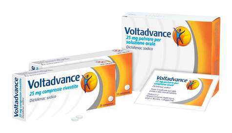 VOLTADVANCE*10CPR RIV 25MG - Farmafamily.it