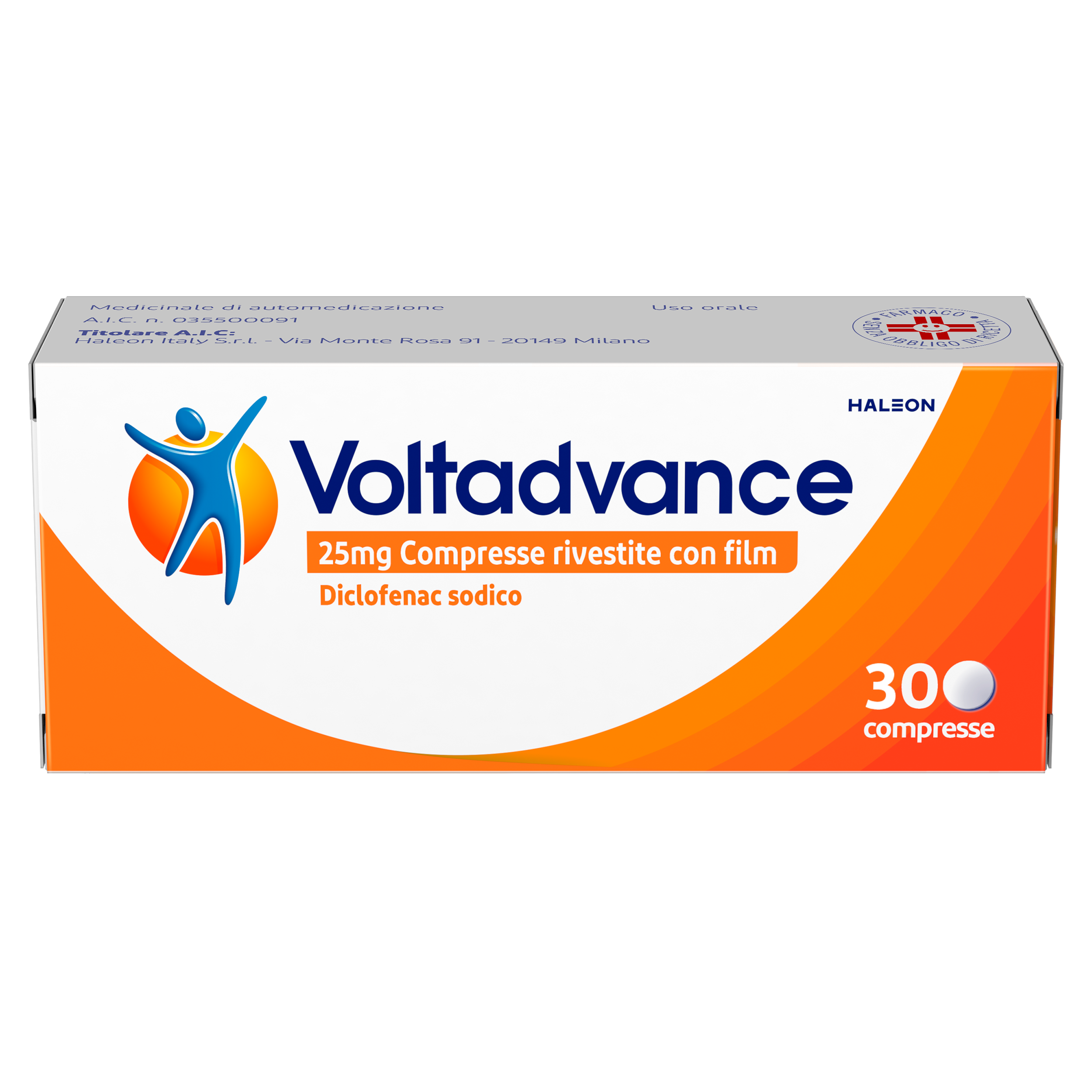 VOLTADVANCE*30CPR RIV 25MG - Farmafamily.it