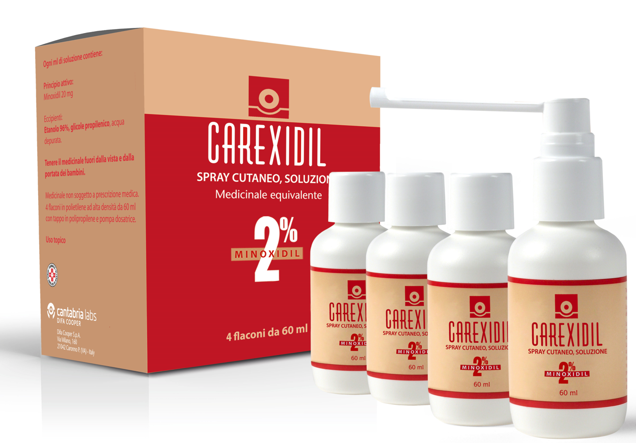 CAREXIDIL*4FL SOLUZ CUT 60ML2% - Farmafamily.it