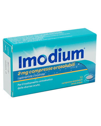 IMODIUM*12CPR OROSOL 2MG - Farmafamily.it