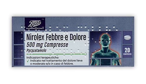 NIROLEX FEBBRE DOL*20CPR 500MG - Farmafamily.it