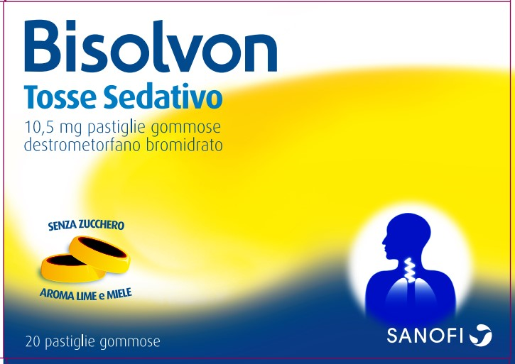 BISOLVON TOSSE SED*20PAST 10,5 - Farmafamily.it