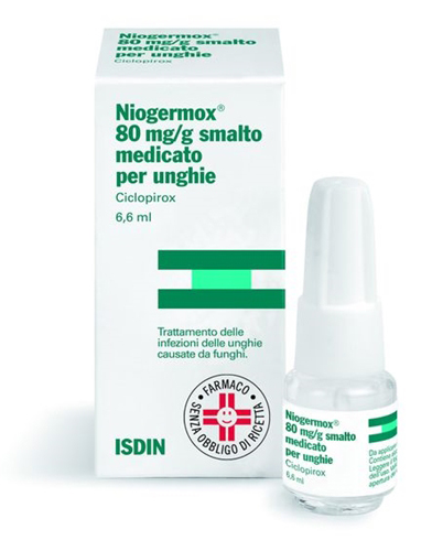 NIOGERMOX*SMALTO UNGHIE 6,6ML - Farmafamily.it