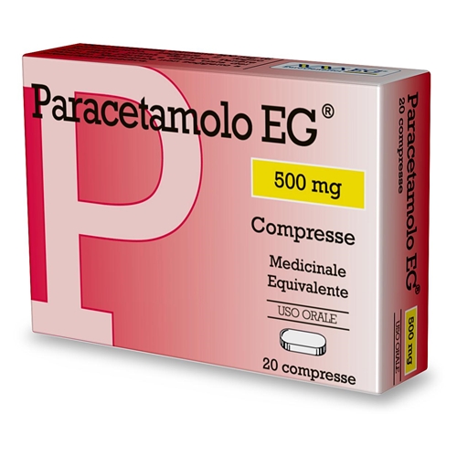 PARACETAMOLO EG*20CPR 500MG - Farmafamily.it