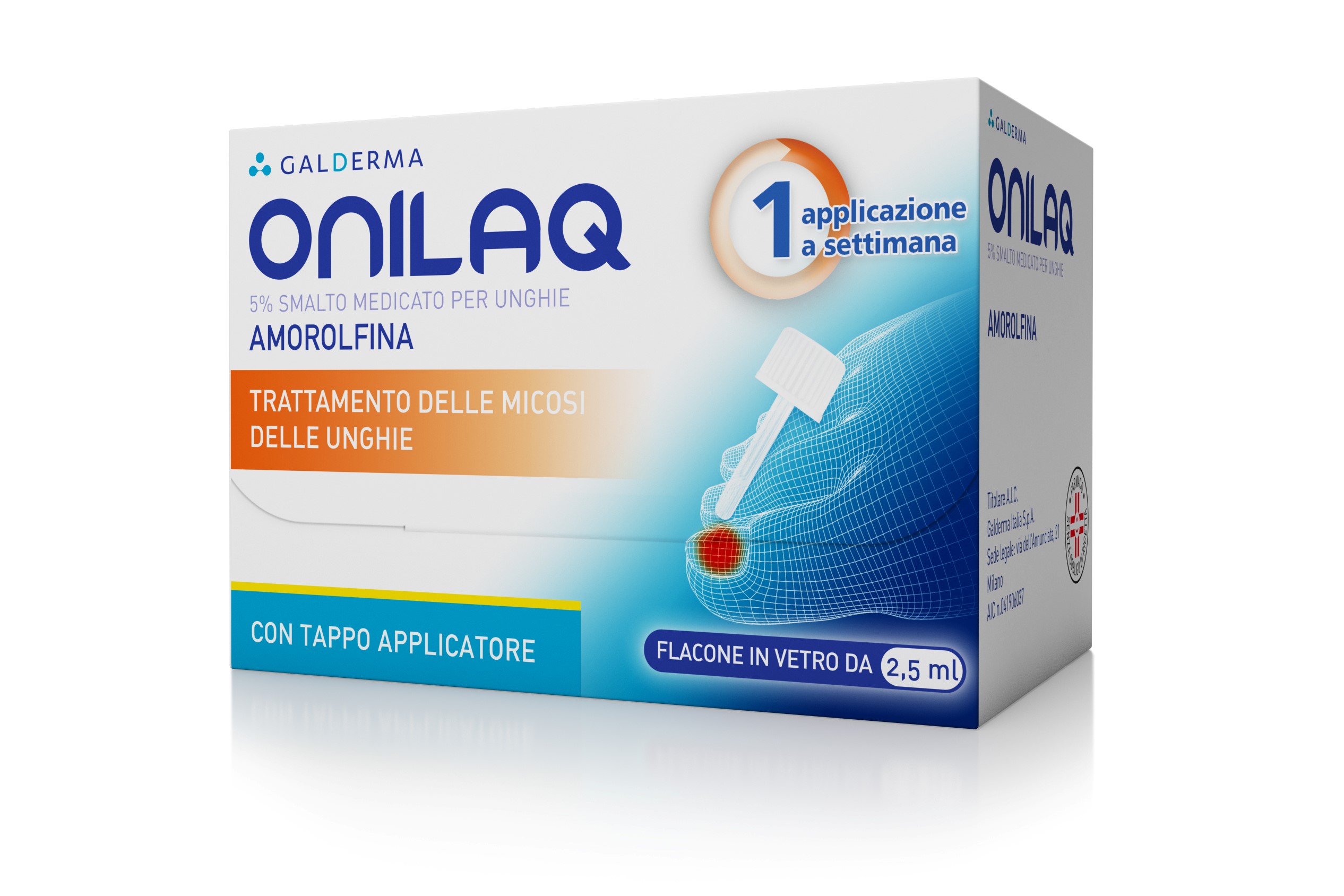ONILAQ*SMALTO UNGHIE 2,5ML+TAP - Farmafamily.it