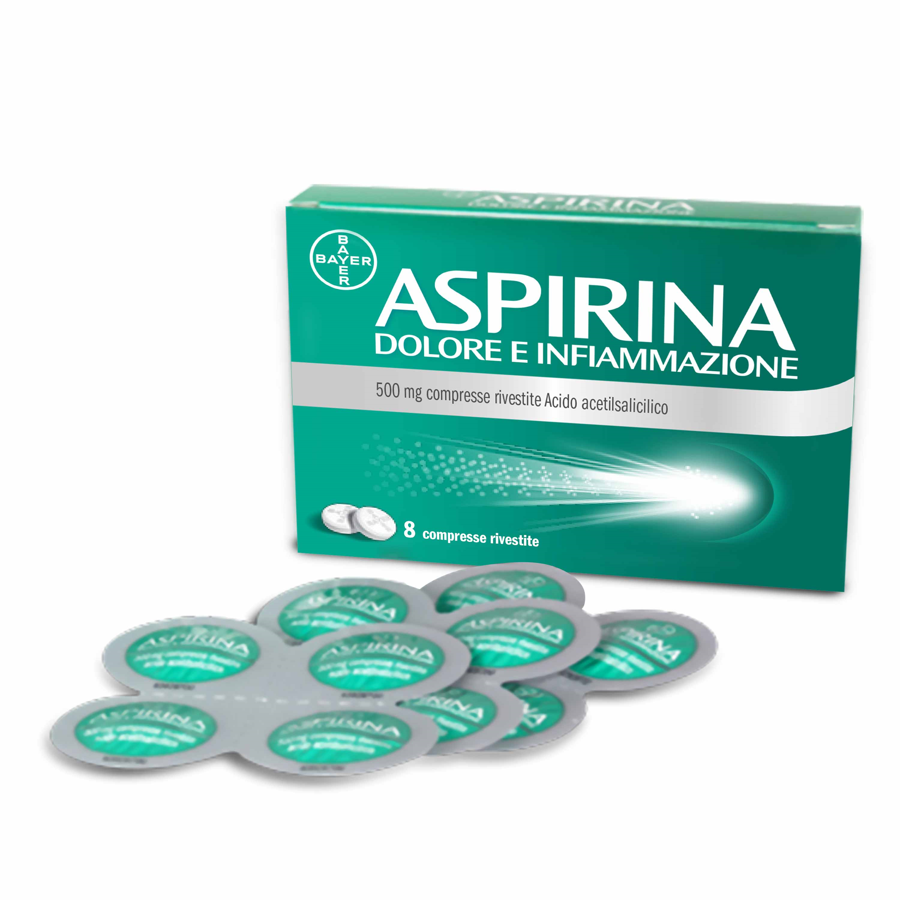 ASPIRINA DOLORE INF*8CPR 500MG - Farmafamily.it