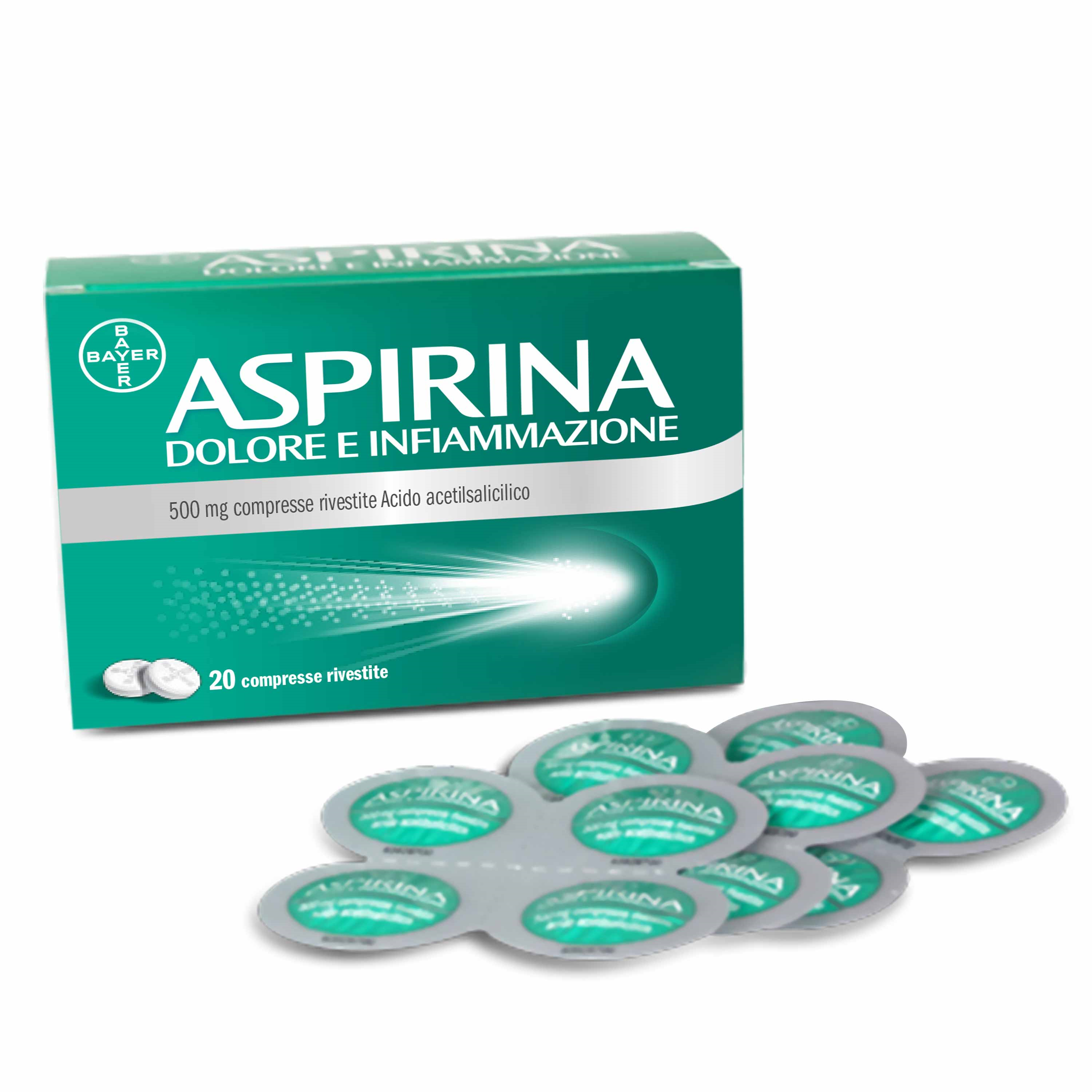 ASPIRINA DOLORE INF*20CPR500MG - Farmafamily.it